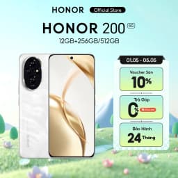 Thumbnail Điện thoại HONOR 200 5G 12GB + 256/512GB | Bộ 3 AI Camera 50MP, sạc nhanh 100W | Snapdragon 7 Gen 3 1