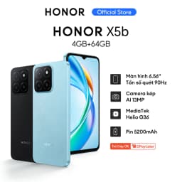 Thumbnail Điện thoại HONOR X5b (4+4)GB+64GB | Pin 5200mAh 90Hz | Màn hình 6.56" | BH 13 Tháng Hàng Chính Hãng 1