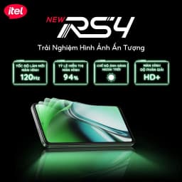 Thumbnail Điện Thoại Itel RS4 12/256GB | NFC | 5000 mAH | 120Hz | Sạc Nhánh & Nhanh 45W| BH 12T 3