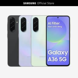Thumbnail Điện thoại Samsung Galaxy A36 5G (8/128GB), Màn Hình FHD 6.7”, Mặt lưng kính, AI-Create Filter, Chip Snapdragon 6 Gen 3 2
