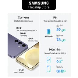 Thumbnail Điện thoại Samsung Galaxy S24 8GB/256GB -  S24 Ultra 12GB/256GB 4