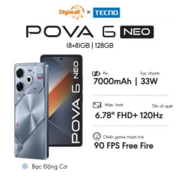 Thumbnail Điện thoại Tecno Pova 6 Neo (8GB/128GB) - Helio G99 Ultimate | 7000 mAh | Sạc nhanh 33W 1