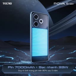 Thumbnail Điện thoại Tecno Pova 6 Neo (8GB/128GB) - Helio G99 Ultimate | 7000 mAh | Sạc nhanh 33W 3