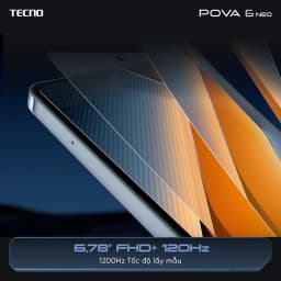 Thumbnail Điện thoại Tecno Pova 6 Neo (8GB/128GB) - Helio G99 Ultimate | 7000 mAh | Sạc nhanh 33W 4