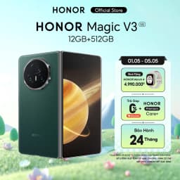 Thumbnail Điện thoại thông minh cao cấp HONOR Magic V3 5G 12GB + 512GB | Màn hình 7.92 inch| BH 24 Tháng 1