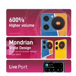 Thumbnail Điện Thoại Thông Minh Nubia Music NFC 8(4+4)/128GB | 6.6" HD+ 90Hz | 2 Jack Tai Nghe - Chính Hãng 3