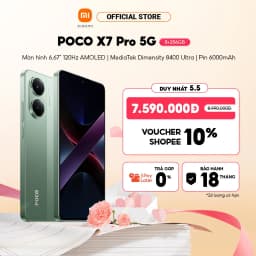 Thumbnail Điện thoại thông minh POCO X7 Pro 5G (8+256GB) | Màn hình 6.67" 120Hz AMOLED | D8400-Ultra | Camera 50MP 1