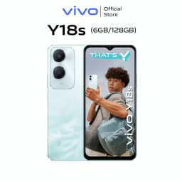 Thumbnail Điện thoại vivo Y18s (6GB+128GB) - Hàng chính hãng - 1 đổi 1 tháng đầu tiên - Bảo hành kỹ thuật 12 tháng 1