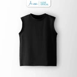 Thumbnail ILOVE Áo BA LỖ mẫu trơn cho bé, áo thun ba lỗ chất COTTON mềm mịn, thoáng mát dành cho bé trai 10-32kg 4