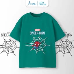 Thumbnail ILOVE Áo thun cộc tay siêu nhân SPIDER MAN cho bé, áo phông tay ngắn chất COTTON co dãn,mềm mịn cho bé trai 8.5-32kg 3