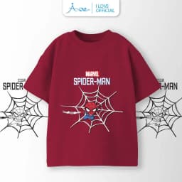 Thumbnail ILOVE Áo thun cộc tay siêu nhân SPIDER MAN cho bé, áo phông tay ngắn chất COTTON co dãn,mềm mịn cho bé trai 8.5-32kg 4