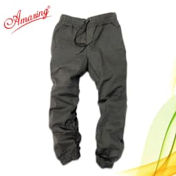 Thumbnail Jogger quần kaki nam Amazing, bo lai, unisex big size, dáng thể thao năng động, vải co giãn nhẹ 4