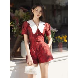 Thumbnail JOVEN Set Nữ Tira gấm hoa nổi 4