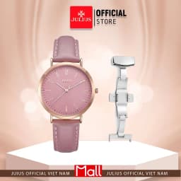 Thumbnail Julius Official đồng hồ nữ JA-1017 dây da 2