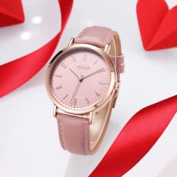 Thumbnail Julius Official đồng hồ nữ JA-1017 dây da 3