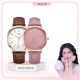 Thumbnail Julius Official | Đồng hồ nữ Julius JA-1017 dây da 1