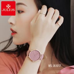 Thumbnail Julius Official | Đồng hồ nữ Julius JA-1017 dây da 4