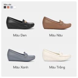 Thumbnail Kaleea - Giày Cao Gót Đế Xuồng Chất Da Mềm Siêu Nhẹ, Đi Êm Chân Cao 4p - H16 2