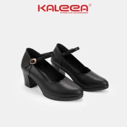 Thumbnail Kaleea - Giày Cao Gót Nữ Siêu nhẹ Chất Da Mềm Đi Êm Chân Đế Cao 7p - MO639 2