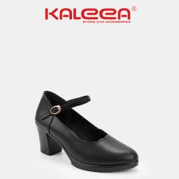 Thumbnail Kaleea - Giày Cao Gót Nữ Siêu nhẹ Chất Da Mềm Đi Êm Chân Đế Cao 7p - MO639 4