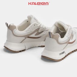 Thumbnail Kaleea - Giày Thể Thao Nữ Đi Bộ Tập Gym Chất Liệu Lưới Dệt Kim Sneaker Đế Cao 3p - T79 (LẤY TĂNG SIZE) 3