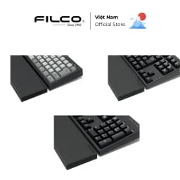 Thumbnail Kê tay bàn phím cơ Filco Animal Free Leather Macaron - Black - Hàng Chính Hãng 2