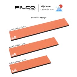 Thumbnail Kê tay Filco Majestouch Wrist rest Macaron dày 17mm Đế Poron cao cấp - Hàng Chính Hãng 3