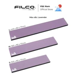 Thumbnail Kê tay Filco Majestouch Wrist rest Macaron dày 17mm Đế Poron cao cấp - Hàng Chính Hãng 4