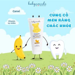 Thumbnail Kem đánh răng cho bé Babycoccole trẻ em nuốt được 30ml/75ml 4