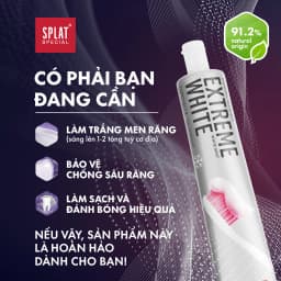 Thumbnail Kem Đánh Răng Cho Hơi Thở Thơm Mát SPLAT Special series Dạng Gel Làm Sạch Mảng Bám 75ml 2