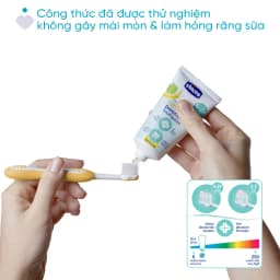 Thumbnail Kem đánh răng hương Chuối - Táo Chicco 6M+ 50ml 3