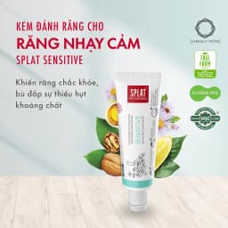 Thumbnail Kem Đánh Răng SPLAT Sensitive Professional series Phục Hồi Men Răng, Giúp Trắng Sáng Và Giảm Ê Buốt Dung Tích 20ml 1