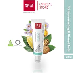 Thumbnail Kem Đánh Răng SPLAT Sensitive Professional series Phục Hồi Men Răng, Giúp Trắng Sáng Và Giảm Ê Buốt Dung Tích 20ml 2