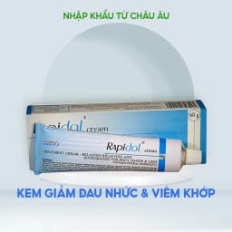 Thumbnail Kem bôi giảm đau nhức và viêm khớp RAPIDOL Dan pharm Tube 60g xuất xứ ISRAEL - POLIPHARM 2