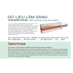 Thumbnail Kem bôi hỗ trợ viêm da tiết bã nhờn VERADERM Dan pharm Tube 60g xuất xứ ISRAEL - POLIPHARM 4