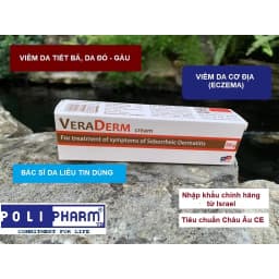 Thumbnail Kem bôi viêm da tiết bã nhờn VERADERM Danpharm tuýp 60g xuất xứ ISRAEL - POLIPHARM 1