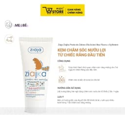 Thumbnail Kem Chăm Sóc Nướu Lợi Từ Chiếc Răng Đầu Tiên Của Bé Ziaja 50ml Không Chứa Flour, An Toàn Khi Nuốt EUPC STORE 3