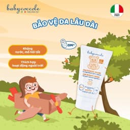 Thumbnail Kem chống nắng cho bé Babycoccole 0M+ an toàn cho trẻ sơ sinh & em bé da nhạy cảm SPF 50+ 30ml/75ml 3