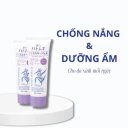 Thumbnail Kem chống nắng nâng tone ý dĩ Hatomugi UV Care & Moisturizing SPF50+ PA++++ 3