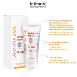 Thumbnail Kem Chống Nắng SPF50 Farmona Giúp Làm Giảm Nguy Cơ Da Bị Cháy Nắng, Bị Bỏng Nắng, Bị Dị Ứng Ánh Nắng Tuýp 50ml 1