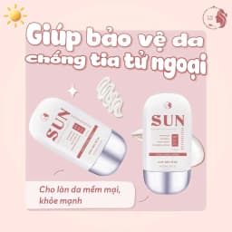 Thumbnail Kem Chống Nắng Sun Cream TM Pharma Nâng Tone Da,Không Bết Dính,Công Nghệ Titanium + TẶNG Kem Body Nước Hoa 4