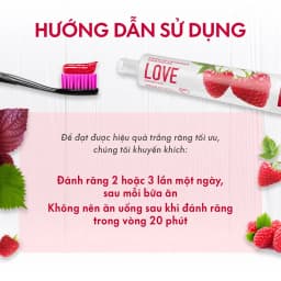 Thumbnail Kem Đánh Răng Cho Hơi Thở Thơm Mát SPLAT Love Special series Vị Quả Mâm Xôi, Làm Sạch Mảng Bám 75ml 4