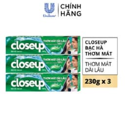 Thumbnail Kem Đánh Răng Closeup Gel Sạch Khuẩn Cho Hơi Thở Thơm Mát Bất Tận 230G/Tuýp 2
