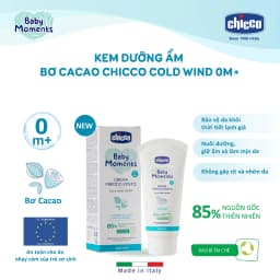 Thumbnail Kem dưỡng ẩm Bơ Cacao Chicco Cold Wind 0M+ 50ml 3