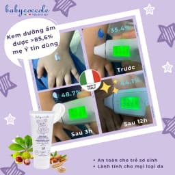 Thumbnail Kem dưỡng ẩm cho bé Babycoccole 0M+ dưỡng da trẻ em & em bé từ sơ sinh chiết xuất hạnh nhân 75ml 4