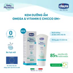 Thumbnail Kem dưỡng ẩm chứa Omega và Vitamin E Chicco 0M+ 100ml 4