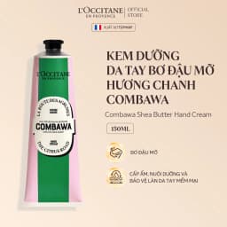 Thumbnail Kem Dưỡng Da Tay Bơ Đậu Mỡ Hương Chanh Combawa L'Occitane Shea Butter Hand Cream 150ml/30ml 1