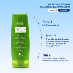 Thumbnail Kem dưỡng da tay & móng Ô Liu Ziaja dưỡng ẩm da mềm mịn, giúp móng chắc khỏe 80ml 4