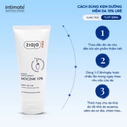 Thumbnail Kem Dưỡng Mềm Da 10% Urê Ziaja Med Hỗ Trợ Dưỡng Ẩm, Giảm Thô Ráp Và Nứt Nẻ 100ml 4