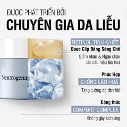 Thumbnail Kem dưỡng Retinol Chống Lão Hóa Giảm Nhăn Neutrogena Visible Repair Regenerating Cream (50g) 2